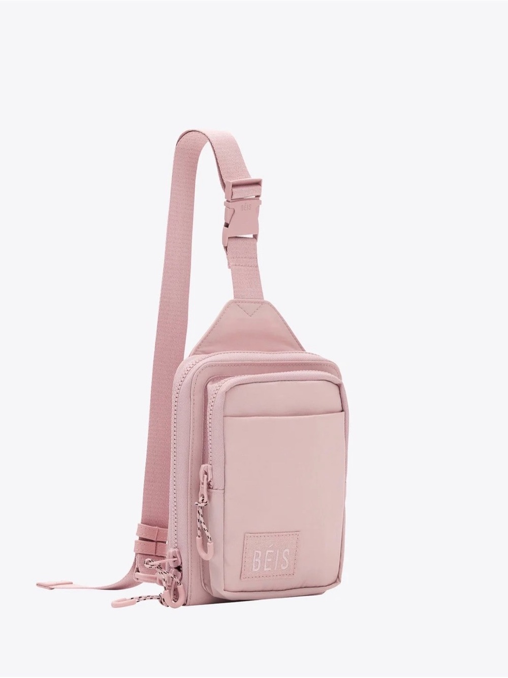 BEIS Blush Pink Sling Belt Bag